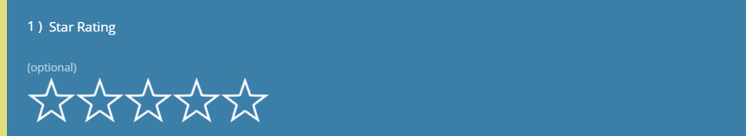 Star Rating Question