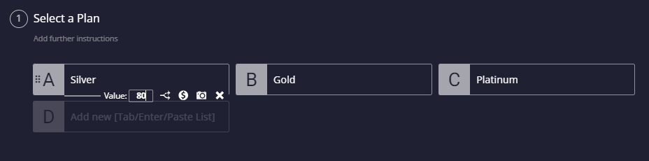 Assign Values To Calculator Questions