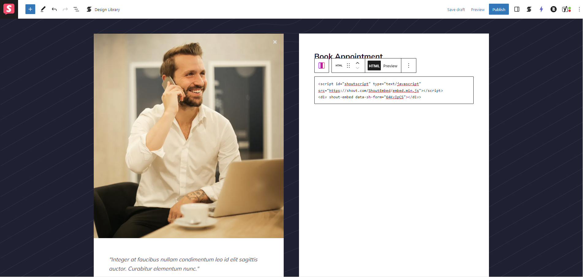 Embedding A Form On Wordpress Or Wix