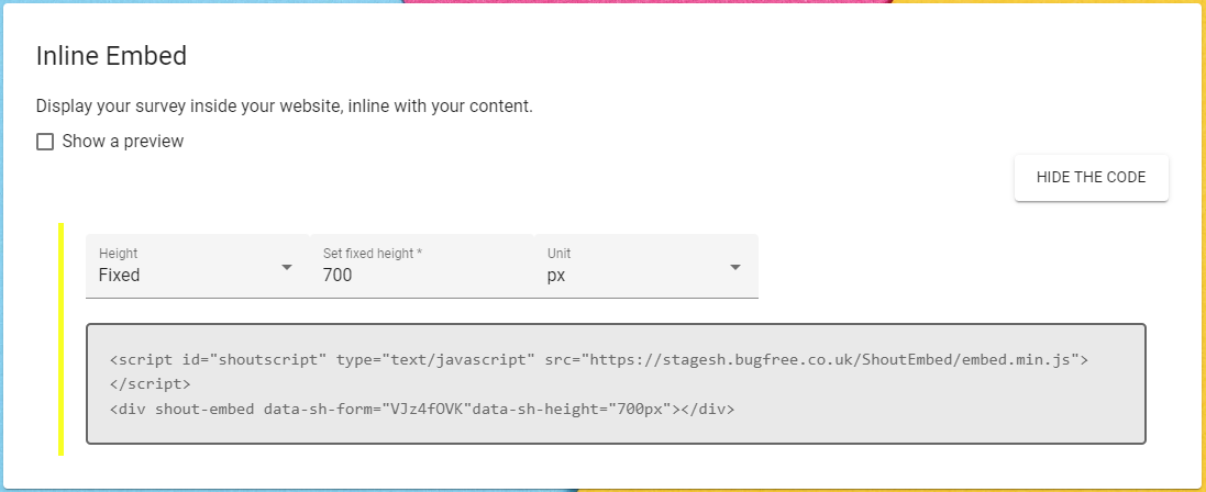 Embed Code For Web Calculators