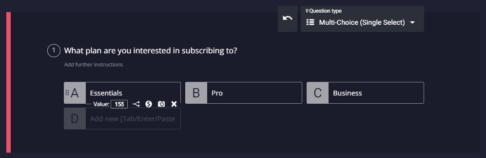 Give Values To Calculator Questions