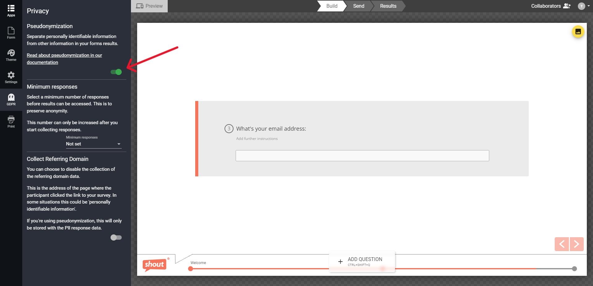 Enable Pseudonymization